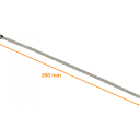 Thumbnail 0 de Amarra 200x4,5mm Acero Inoxidable 0,3mm 100-unidades Metalica