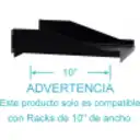 Thumbnail 3 de LINKMADE 1U 10 Pulg-angosto 20cm-Fondo Bandeja Ventilada Acero-1,2mm