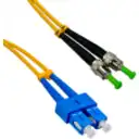 Thumbnail 2 de 2mt SC/UPC-ST/APC MonoModo SM Duplex Jumper Cable Fibra 3.0mm 9/125um