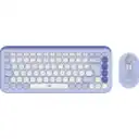Thumbnail 1 de Kit Teclado Mouse Logitech Pop Icon Conectividad Inalámbrica BT Lila/Blanco