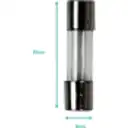 Thumbnail 2 de CAJA 100-unids. 0,2A-20A 5x20mm 250V Fusible Rapido Cilindrico Vidrio