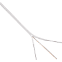 Thumbnail 0 de 2-Fibras-G652D Blanca 500m DropCable Ext. FTTH SM LSZH 3x2mm