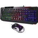 Thumbnail 0 de Kit Teclado Mouse Gamer Ultra Retroiluminado Conexión USB Español