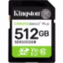 Thumbnail 0 de Memoria SDXC 512GB Kingston Canvas Select Plus Gen3 Cat10 UHS-I Lec 150MB/s