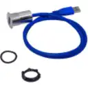 Thumbnail 2 de Panel-Diametro-M22mm Cabeza-28mm USB-AH USB3.0 Cable 60cm A-M Alt-34mm