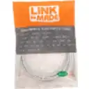 Thumbnail 1 de LINKMADE 4mt Cat6 U/UTP Gris LSZH Cable Patch Inyectado Multifilar