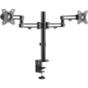 Thumbnail 5 de StarTech.com Brazo de Soporte para Monitor - Articulado - de Aluminio - para Monitores VESA de hasta 32IN - con Dos Brazos Giratorios - Mount para 2 monitores (brazo ajustable) - aluminio - negro - tamaño de pantalla: hasta 32" - montable en escritorio