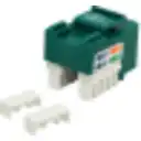 Thumbnail 4 de LINKMADE Verde Cat5E U/UTP Punchable Keystone Conector Hembra RJ45