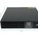 Thumbnail 2 de CPO-V1K. CITO 1KVA Req 2-Baterias 2x9Ah 24Vdc 900W Online 0ms UPS 2U Rack
