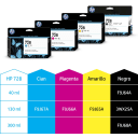 Thumbnail 1 de Cartridge HP 728 Magenta para DesignJet T730/DesignJet T830, 130ml