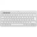Thumbnail 0 de Teclado Inalámbrico Logitech Pebble Keys 2 K380S Bluetooth Dongle USB Blanco