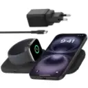 Thumbnail 4 de Base de carga 2 en 1 inalambrica plegable de viaje Qi2 Belkin negra