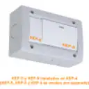Thumbnail 2 de KALOP Blanco Teclon Pulsador 2pin Interrupt 16A 250V req/KEP-A KP40123