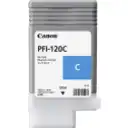 Thumbnail 0 de Cartridge Canon PFI-120 Cyan, Comp. Ink Tank TM-200 TM-205 TM-300 TM-301, 130ml