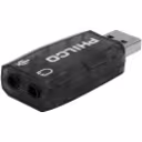 Thumbnail 0 de ADAPTADOR DE AUDIO/MIC USB JACK 3.5ST.