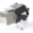 Thumbnail 1 de Nexxt XGiga Cat6A Keystone Jack Unshield Door Toolless Gray