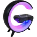 Thumbnail 4 de MLAB PARLANTE MY LIL G 5 IN 1 CARGADOR INALAMBRICO+LUZ RGB+RELOJ+ALARMA BLACK