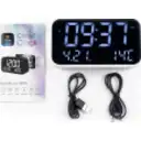 Thumbnail 5 de MLAB PARLANTE RADIO RELOJ DESPERTADOR TEMPERATURA CLIME CLOCK WHITE