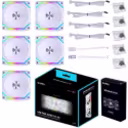 Thumbnail 0 de Lian Li UNI Fan SL120-V2 Pack 5 - White [UF-SL120V2-5W]
