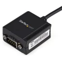 Thumbnail 1 de Adaptador USB 2.0 Tipo-A a Serial DB-9 RS232 Cable 1.8mt Negro - StarTech
