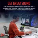 Thumbnail 2 de Audífonos Alámbricos Poly Blackwire 5220, con micrófono, Stereo USB-C Negro