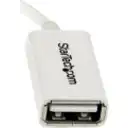 Thumbnail 1 de 5in White Micro USB to USB OTG Adapter