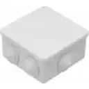 Thumbnail 1 de 80x80x45mm Caja Estanca Blanca 6-Conos sin-Tornillos