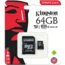 Thumbnail 0 de Memoria Micro SD Kingston 64GB + Adap. SDHC/SDXC CL10 UHS-I