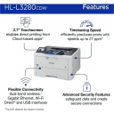 Thumbnail 4 de Impresora Brother HL-L3280CDW, Láser Color Wi-Fi USB Dúplex Color 27ppm