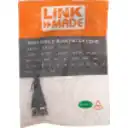 Thumbnail 1 de LINKMADE S/FTP CAT6 4UN 30cm NEGRO LSZH CABLE PATCH INYECTADO MULTIF