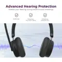 Thumbnail 7 de Audifono Lenovo Dual-Mode Wireless ANC 6550 USB-A Teams Bluetooth5.3