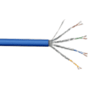 Thumbnail 1 de Cable de Red Linkmade Cat6a LSZH U/FTP Inyectado Multifilar 1 metro Color AZUL