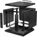 Thumbnail 6 de Gabinete Muro LINKMADE RK09-6LD, 9U 60cm fondo, Color Negro (DESARMADO)