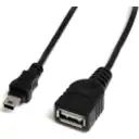 Thumbnail 0 de 1ft Mini USB 2.0 Cable - USB A to Mini B