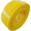 Thumbnail 1 de 25mt Tubo 55mm Manguera Flexible Abierta Amarilla PC+ABS LSZH