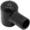 Thumbnail 0 de Negro 22x29x42mm Protector Redondo Aislante para Bateria