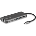 Thumbnail 0 de Docking Station StarTech Host USB-C, HDMI 4K LAN 2*USB 3.0 Thunderbolt Lector SD