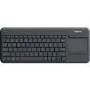 Thumbnail 2 de Teclado con TouchPad Inalámbrico Logitech K400 PLUS compatible PC SmartTV Negro