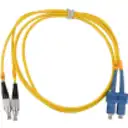 Thumbnail 2 de 1mt SC-FC MonoModo SM Duplex Jumper Cable Fibra 3.0mm 9/125um