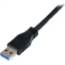 Thumbnail 1 de Cable USB 3.0 Tipo-A a Micro USB Tipo-B M/M 1mt Certificado SS Negro - StarTech