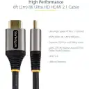 Thumbnail 3 de 6ft 2m Certified HDMI 2.1 Cable - 8K/4K