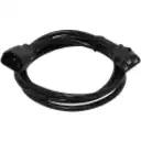 Thumbnail 1 de CABLE PODER 3*0,75mm2 C13-C14 6A 1.8mt MACHO-HEMBRA Color Negro