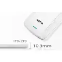 Thumbnail 2 de Disco Duro Externo ADATA HV300, 1TB 2.5" USB3.2 Gen1 Color Blanco