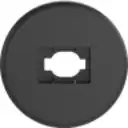Thumbnail 1 de Panduit NetKey Audio/Video Modules and Blank Modules Base - Modular insert housing - 1 port - NKSPB NetKey Punchdown Base