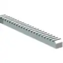 Thumbnail 1 de CRM260GLV-1MT-22X22X1000. Cremallera rectangular 22x22 con agujeros Largo de 1 Mt