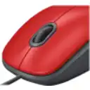 Thumbnail 7 de Logitech M110 Silent - Ratón - diestro y zurdo - óptico - 3 botones - cableado - USB - rojo