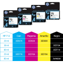 Thumbnail 2 de Cartridge HP 712 Negro para Impresora DJ T210 T230 T250 T630 T650, 80ml  