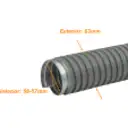 Thumbnail 0 de 63mm Rollo-25mts Conduit Flexible Metalico Cubierto-PVC PCFC