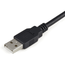 Thumbnail 2 de Adaptador USB 2.0 Tipo-A a Serial DB-9 RS232 Cable 1.8mt Negro - StarTech