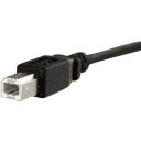 Thumbnail 3 de 1 ft Panel Mount USB Cable B to B